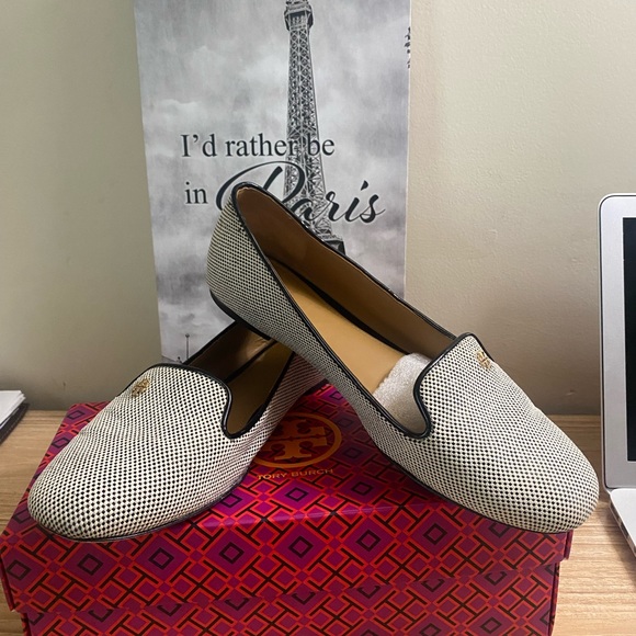 TORY BURCH Samantha Smoking Slipper - Picture 9 of 12